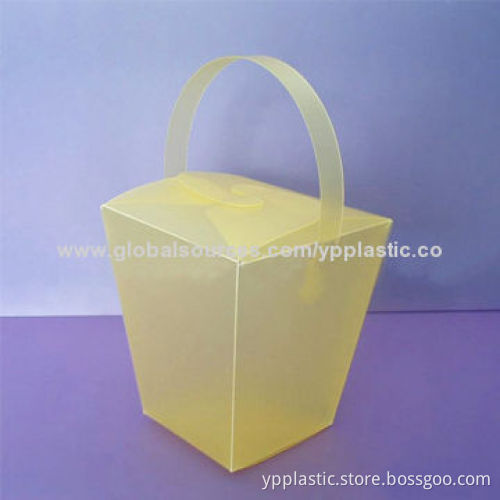 Plastic PP Display Box with Handle